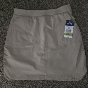 IZOD Beige Casual Skort, NWT